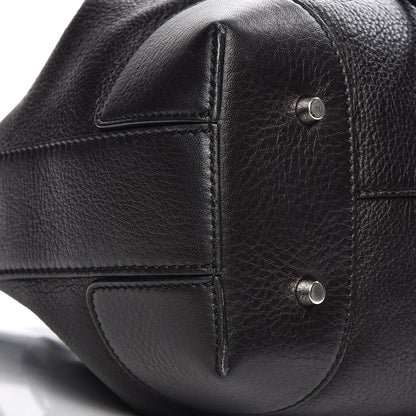 Givenchy Calfskin Small Lucrezia Drawstring Bucket Bag Black 10 of 15