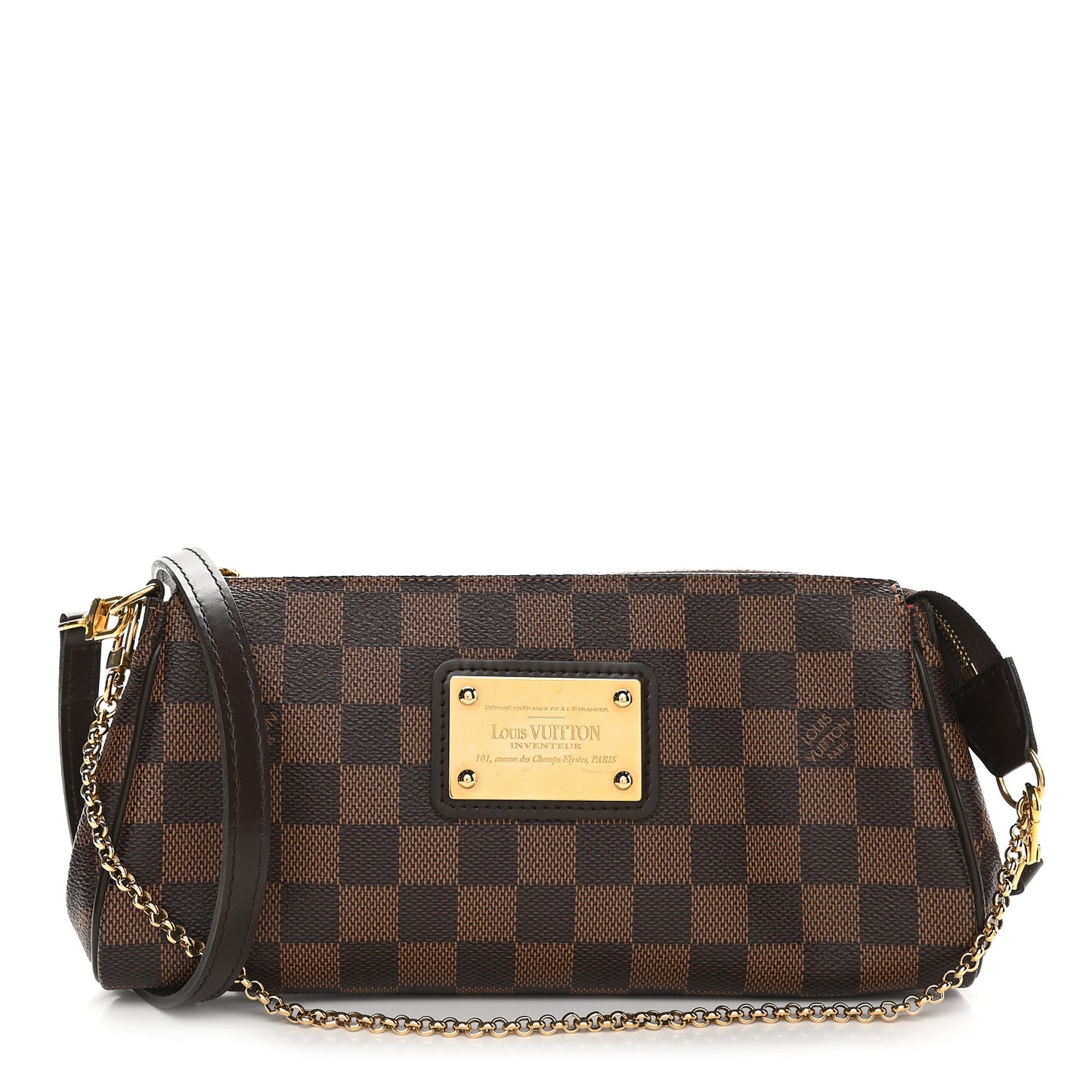 Damier Ebene Eva Clutch