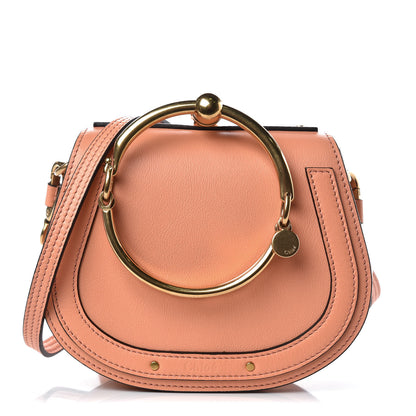 Chloe Calfskin Suede Small Nile Bracelet Bag Canyon Sunset 1 of 7