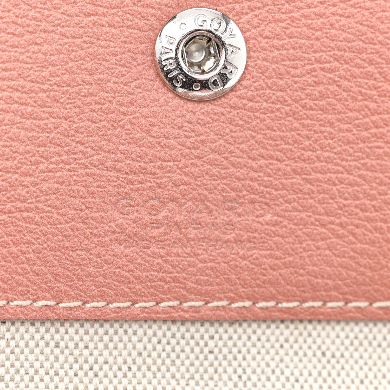 Goyard Iridescent Goyardine Saint Louis PM Pearly Coral 8 of 12