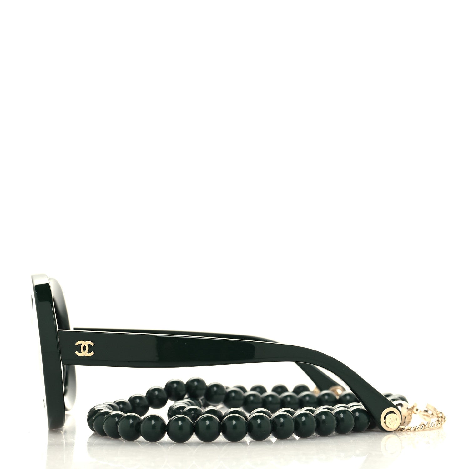 Chanel Acetate Round Sunglasses 5489 Green 3 of 8