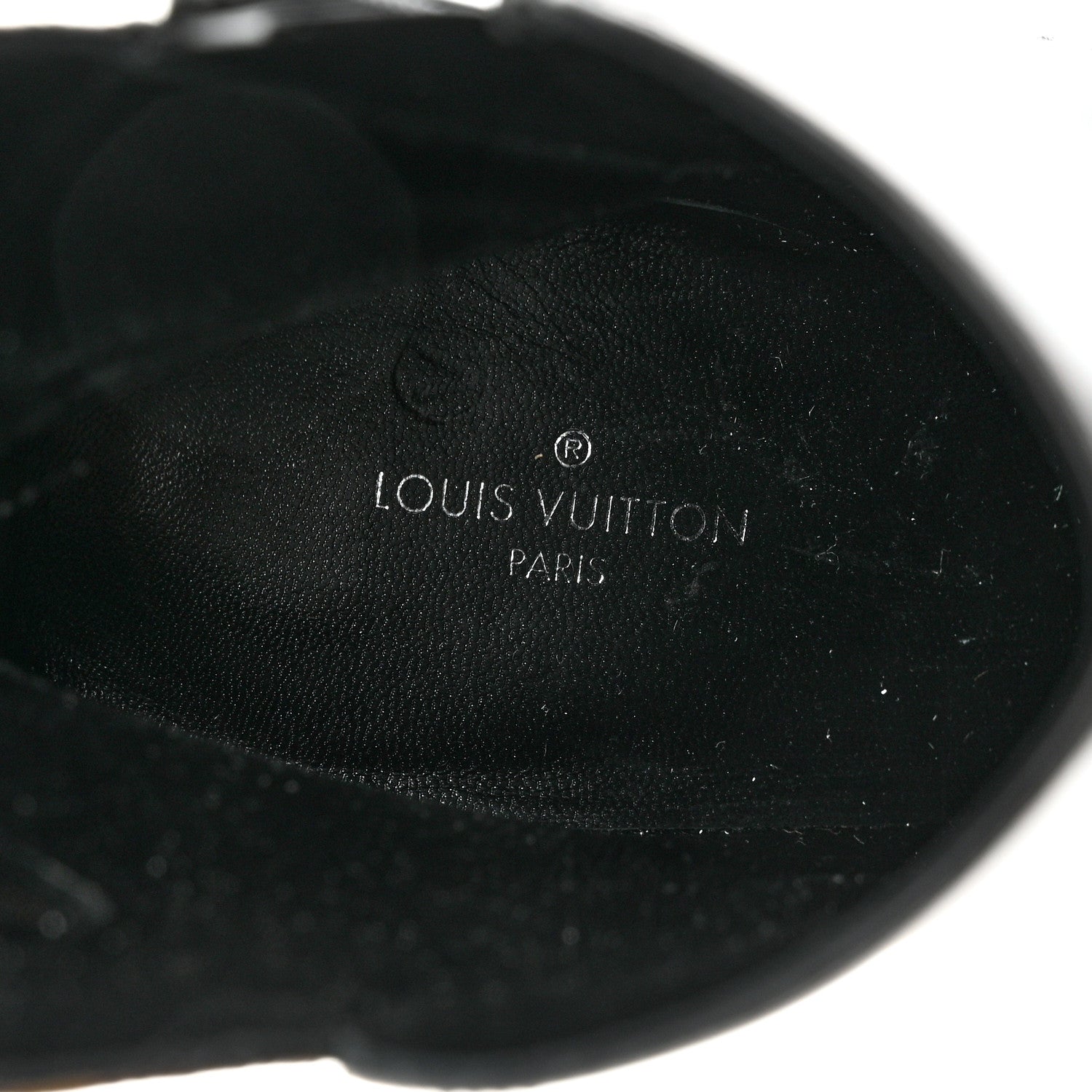 Louis Vuitton Calfskin Monogram Afterglow Platform Ankle Boots 38 Black 7 of 15
