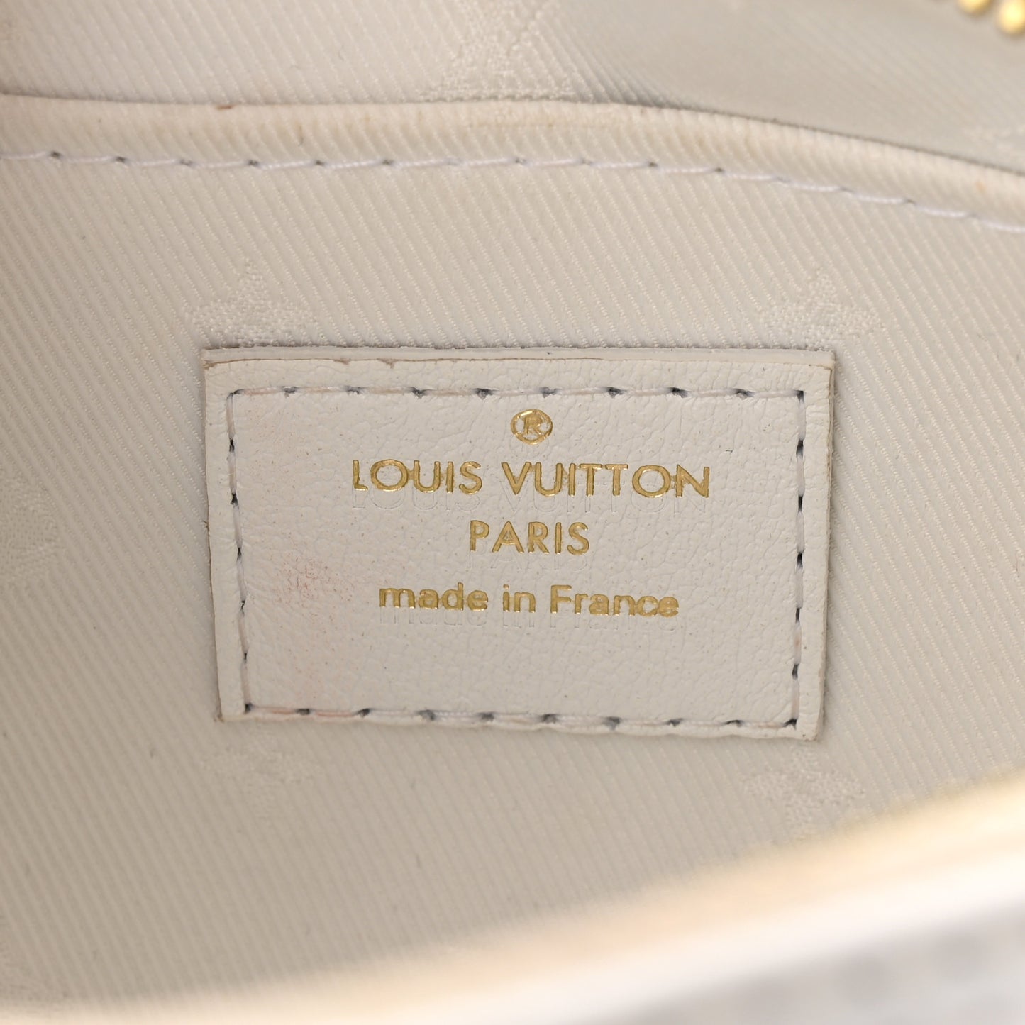 Calfskin Bubblegram Papillon BB Snow White