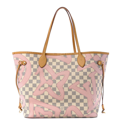 Louis Vuitton Damier Azur Tahitienne Neverfull MM 1 of 14