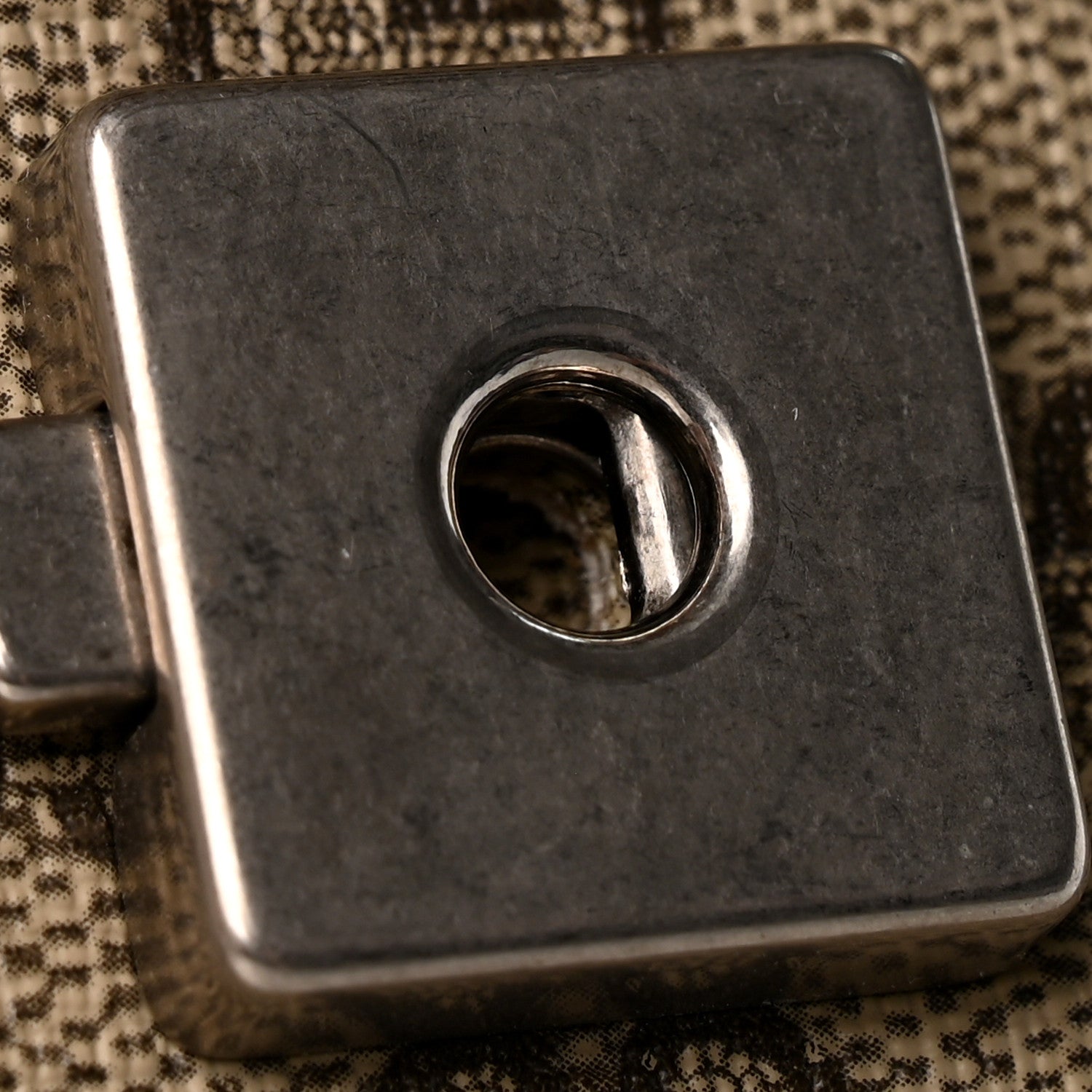 Gucci GG Supreme Monogram Suede Crystal Small Dionysus Shoulder Bag Beige Ebony Taupe 12 of 12
