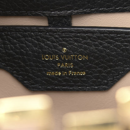 Louis Vuitton Taurillon Sweet Brogues Capucines PM Black 6 of 11