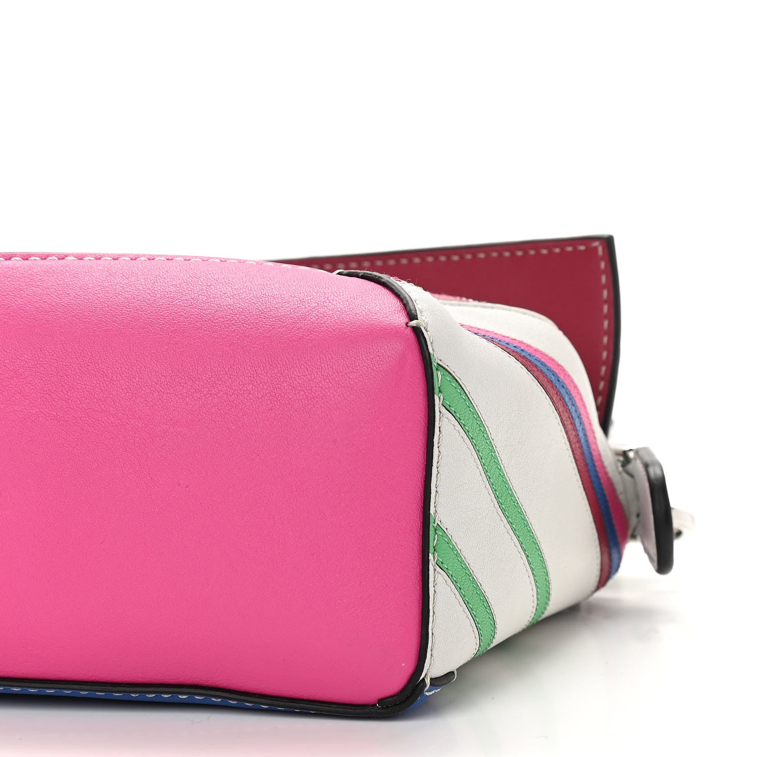 Loewe Calfskin Mini Puzzle Edge Bag Grey Multicolor 6 of 9