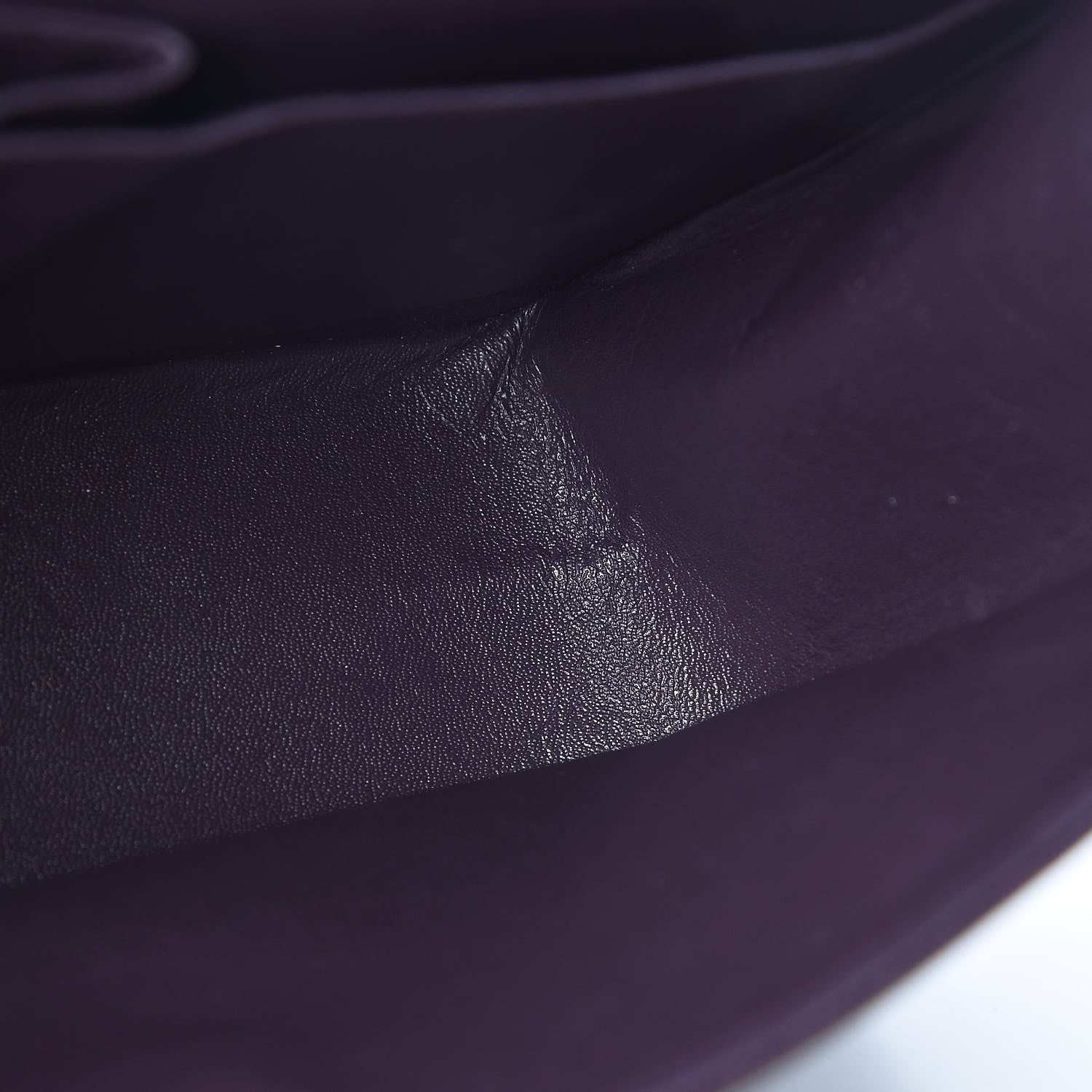 Chanel Caviar Quilted Jumbo Double Flap Dark Purple 9 of 13