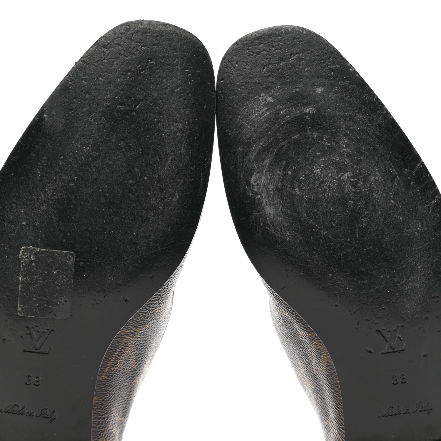 Louis Vuitton Monogram Society Loafers 38 9 of 11