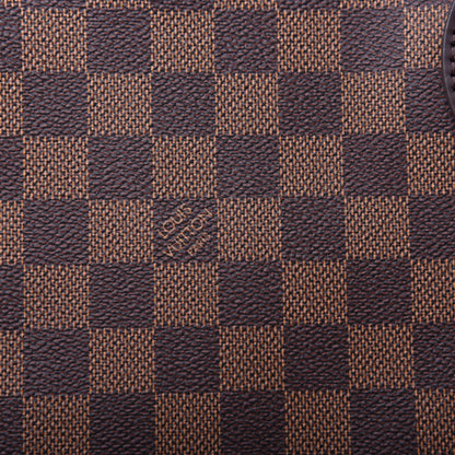 Louis Vuitton Damier Ebene Neo Neverfull MM Rose Ballerine 10 of 10