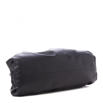 Bottega Veneta Smooth Butter Calf The Pouch Oversized Clutch Black 6 of 15
