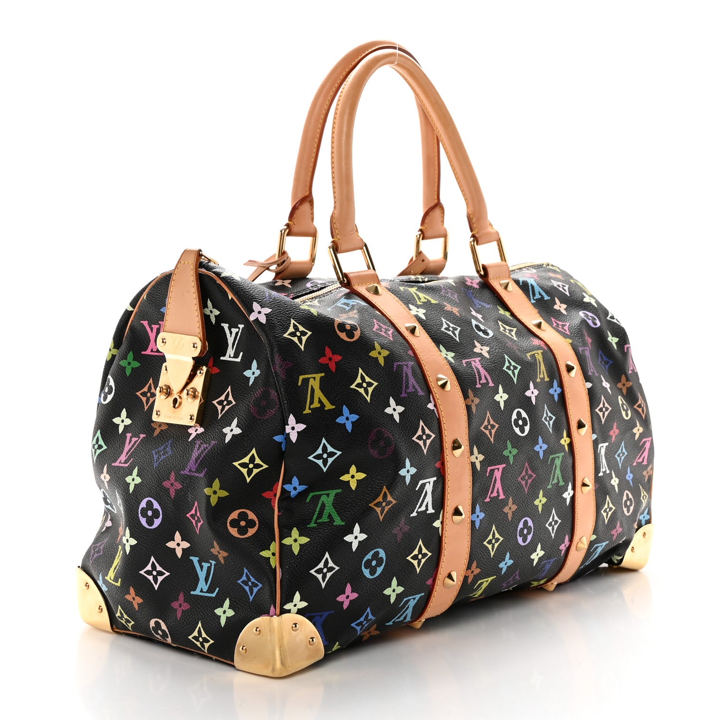 Monogram Multicolor Keepall 45 Black