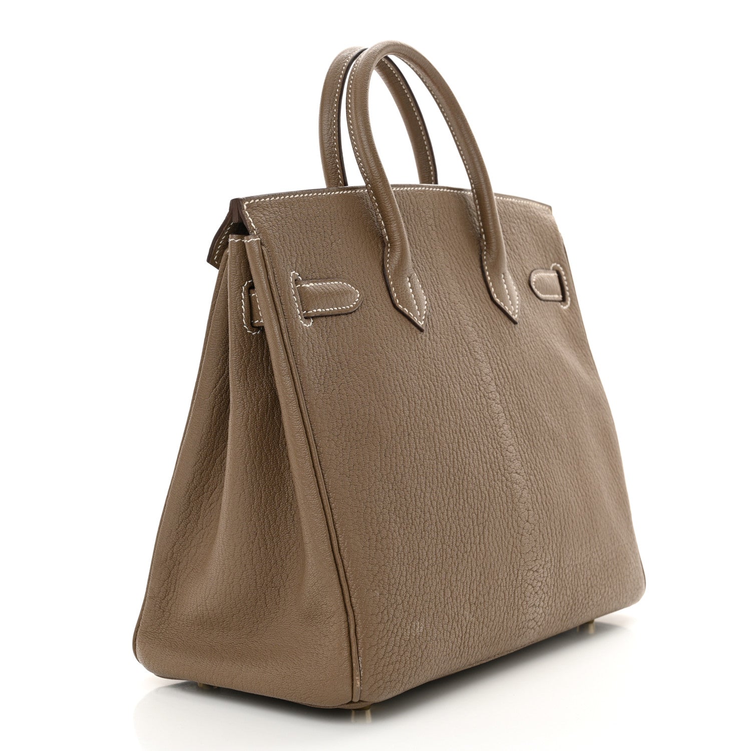 Hermes Chevre De Coromandel HAC Birkin 28 Etoupe 3 of 16