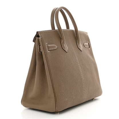 Hermes Chevre De Coromandel HAC Birkin 28 Etoupe 3 of 16