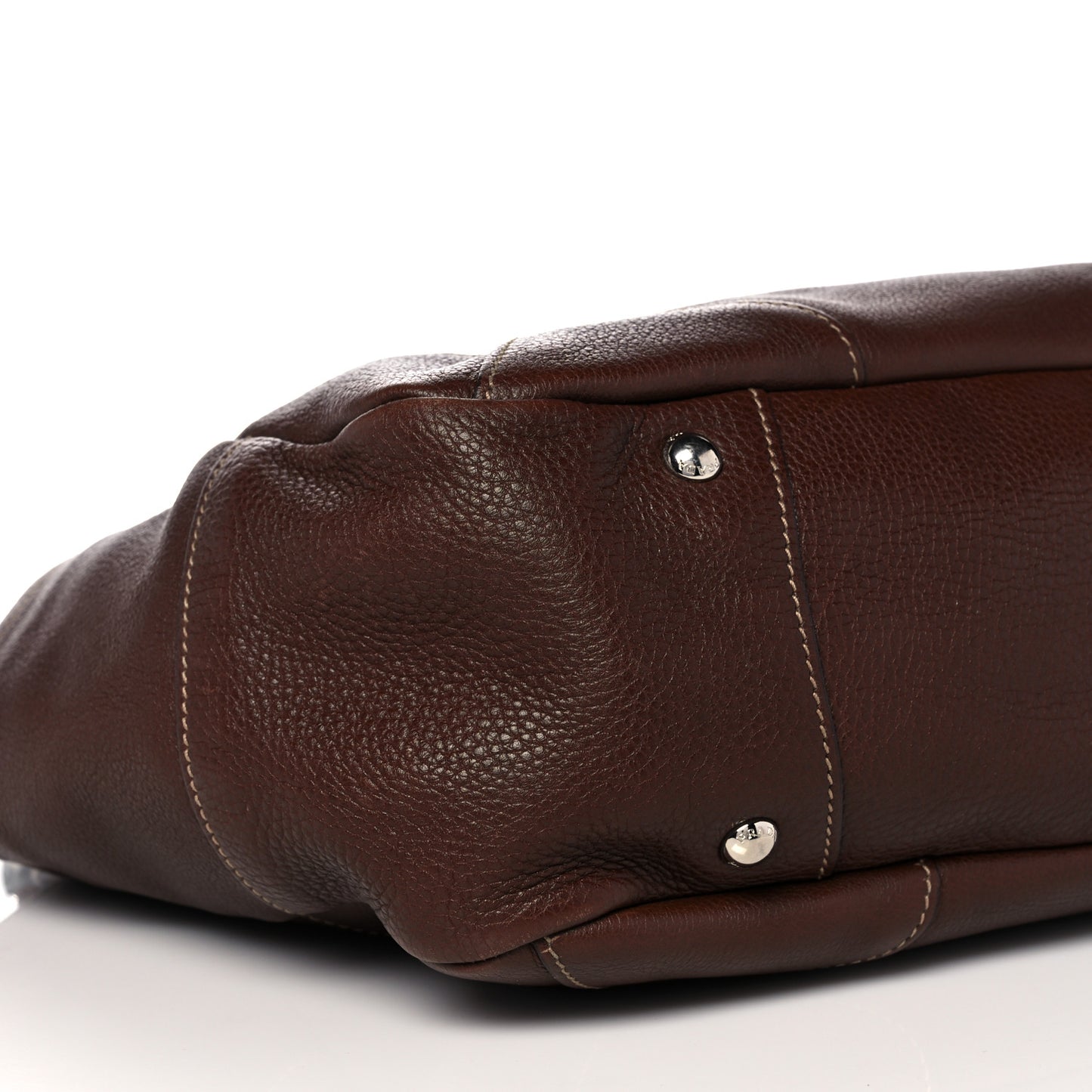 Vitello Daino Side Pocket Hobo Bruciato