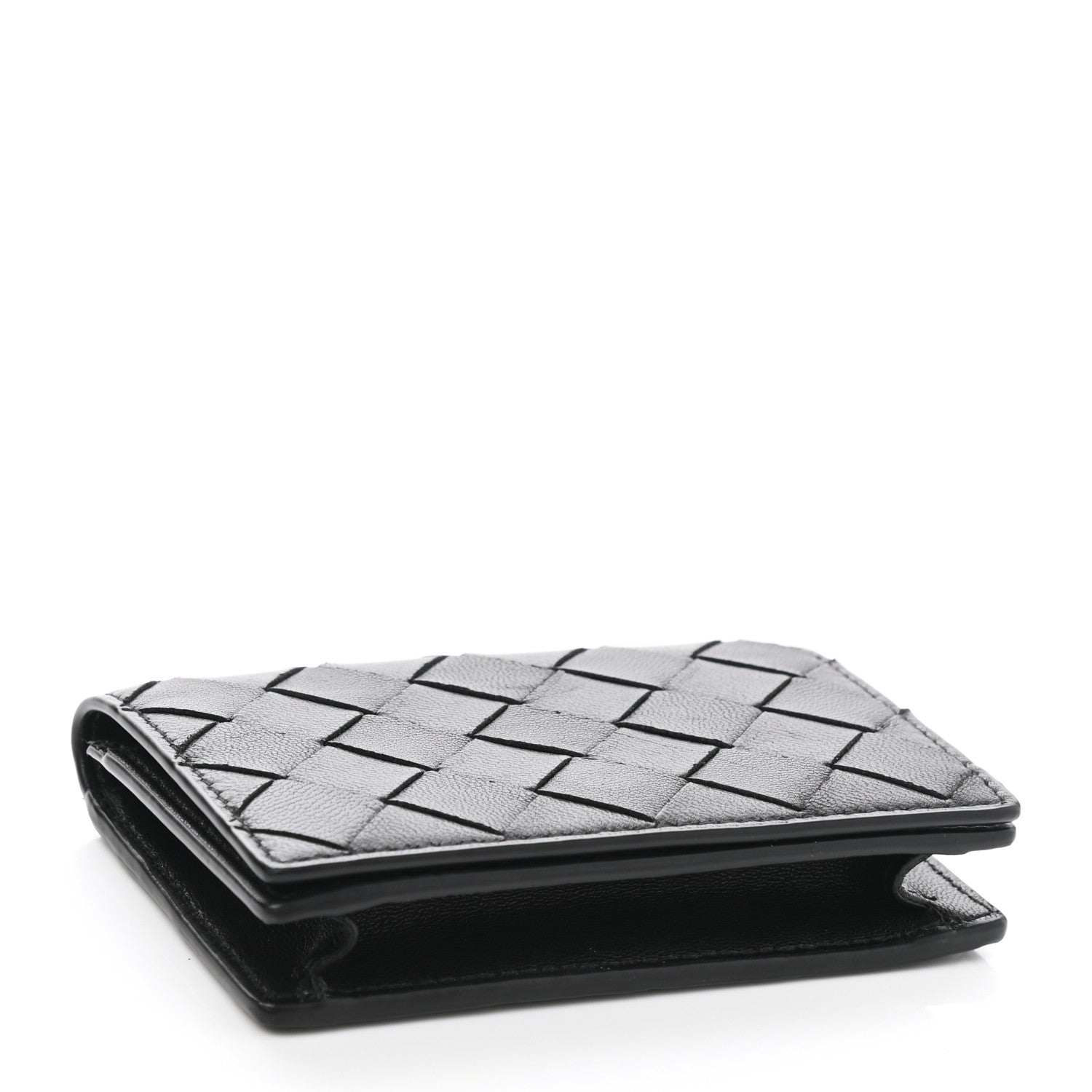 Bottega Veneta Nappa Intrecciato Card Holder Black 4 of 6