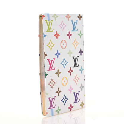 Louis Vuitton LV x TM Monogram Multicolor Jane Notebook MM White 3 of 9