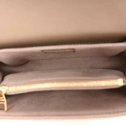 Louis Vuitton Empreinte Monogram Giant Pochette Metis East West Tourterelle Creme 5 of 9