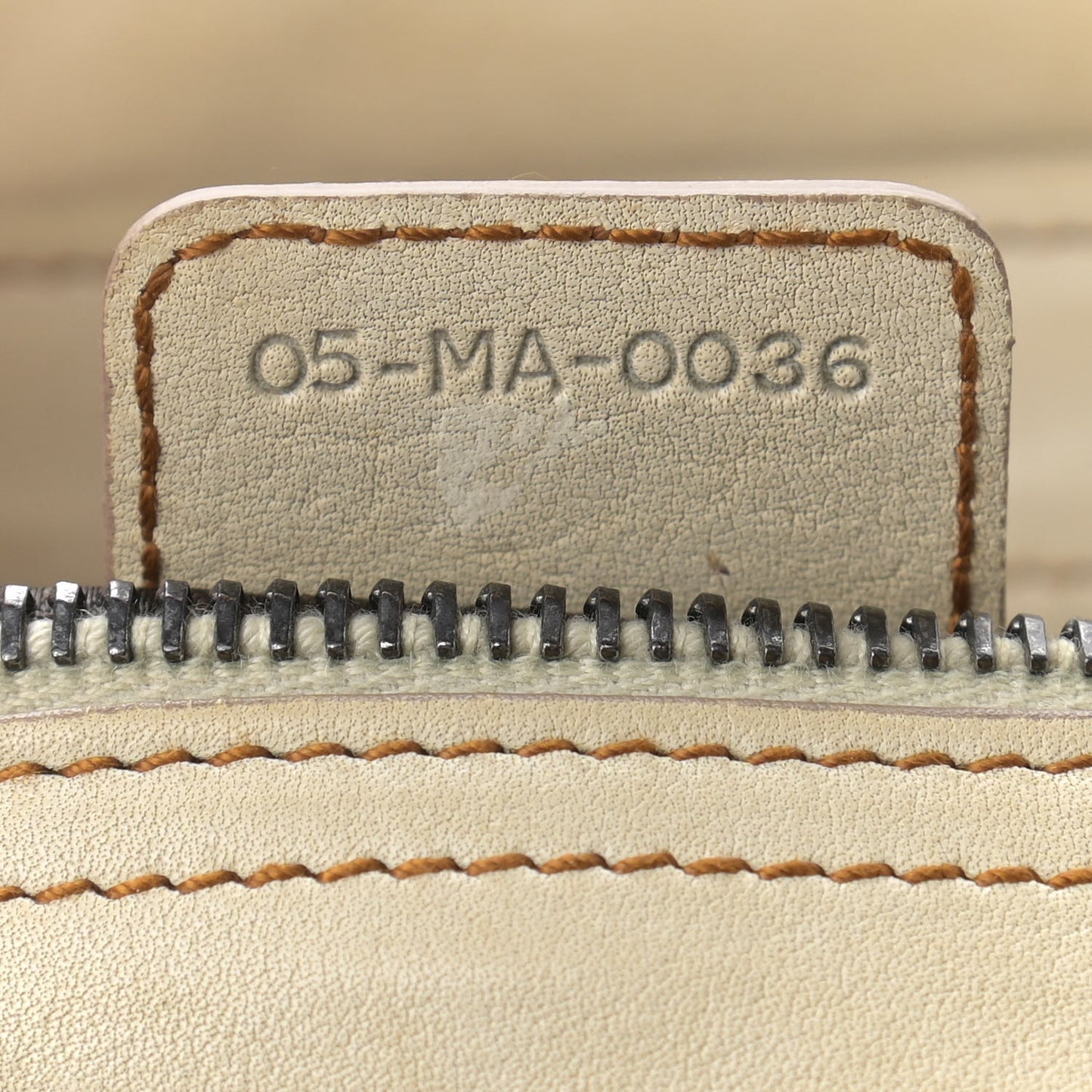 Calfskin Medium Gaucho Double Saddle Bag Ivory