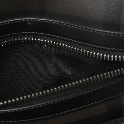 Burberry Smoked Check Backpack Black Brown 9 of 9