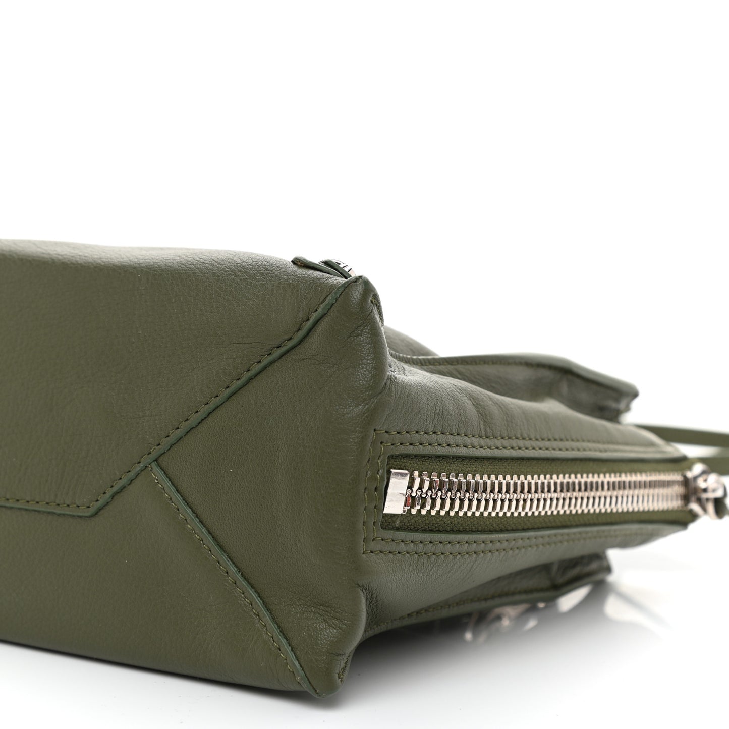 Calfskin Papier Mini A4 Tote Green