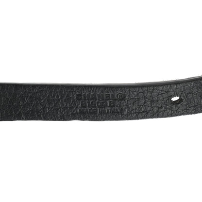 Chanel Lambskin CC Pearl Chain Belt 80 32 Black 3 of 5