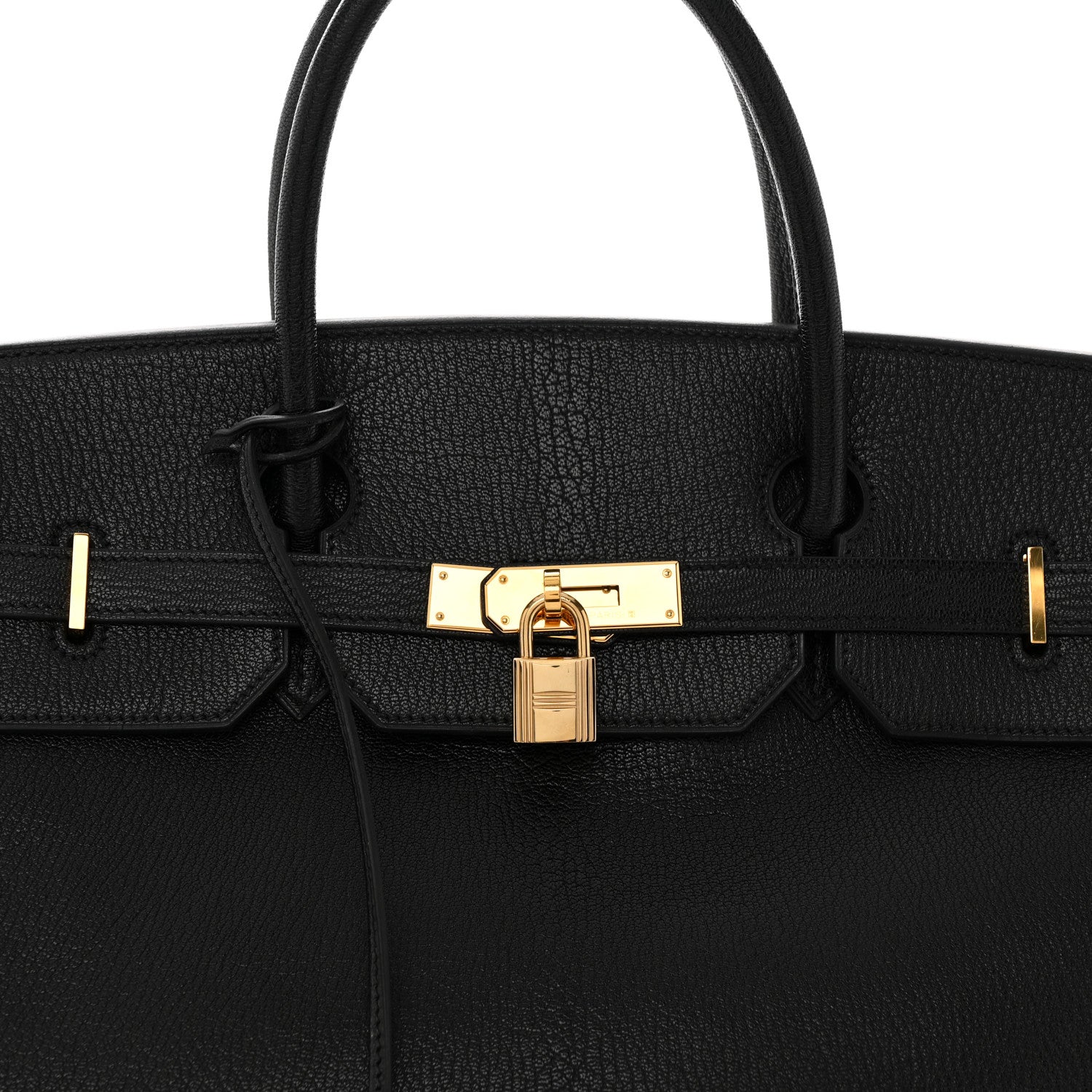 Hermes Chevre De Coromandel Birkin 40 Black 8 of 15