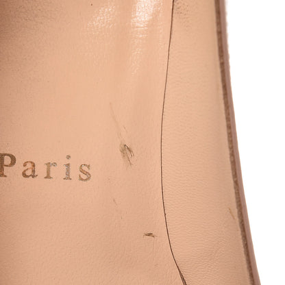Christian Louboutin Patent New Simple 100 Pumps 37 Nude 13 of 16
