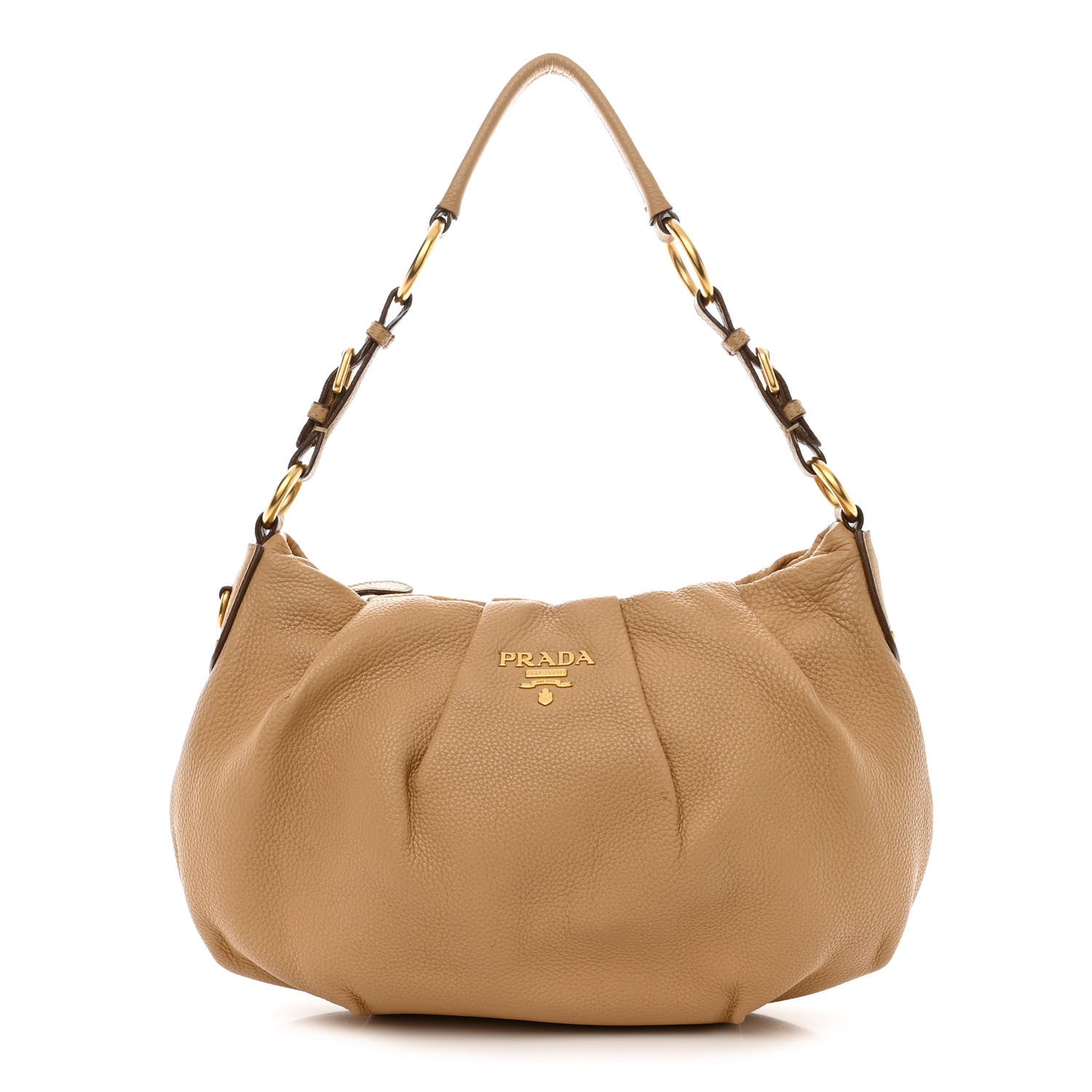 Prada Vitello Daino Hobo Sughero 1 of 17