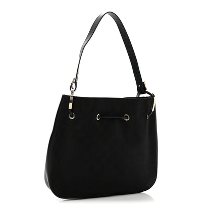 Gucci Monogram Small Drawstring Shoulder Bag Black 3 of 14