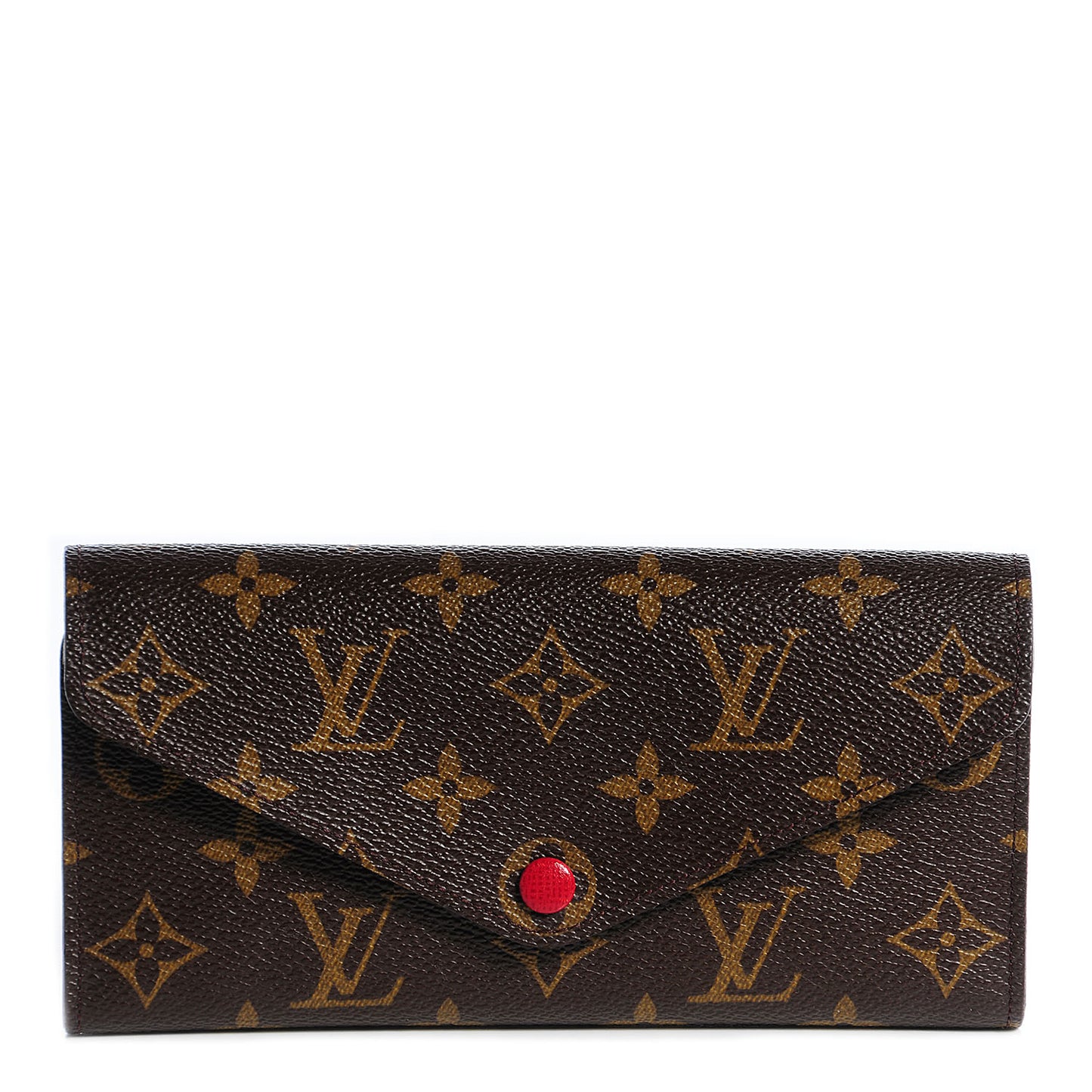 Monogram Josephine Wallet Red