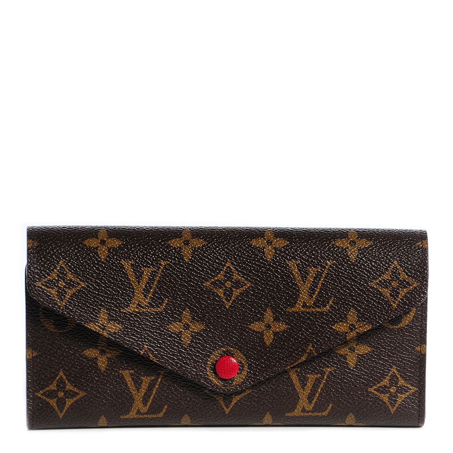 Louis Vuitton Monogram Josephine Wallet Red 1 of 8