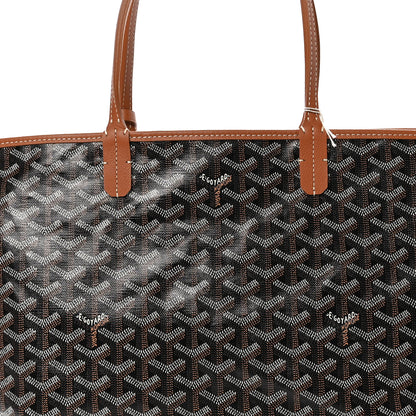 Goyard Goyardine Saint Louis PM Black Gold 9 of 11