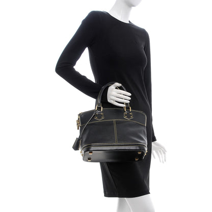 Louis Vuitton Suhali Lockit PM Black 2 of 16