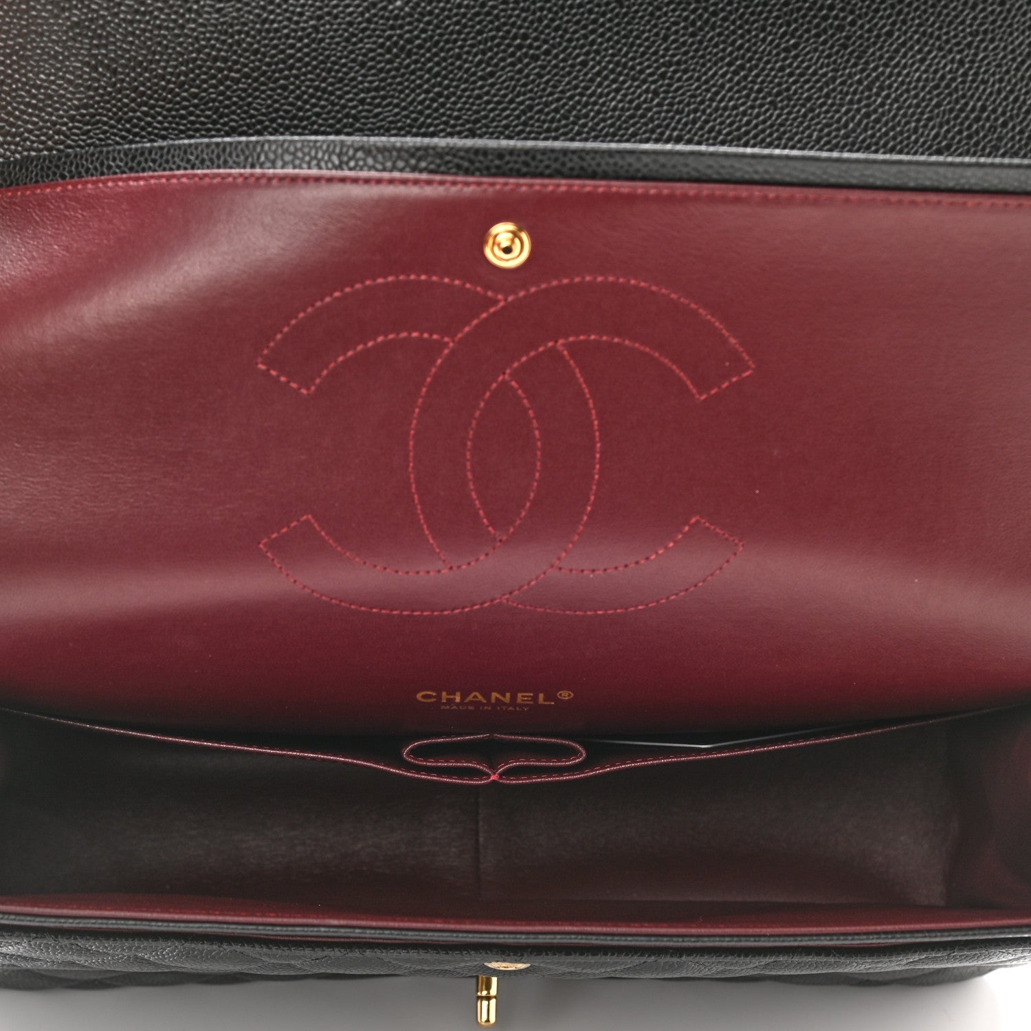 Chanel Caviar Quilted Maxi Double Flap Black 5 of 11