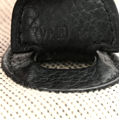 Hermes Toile Taurillon Clemence Evelyne III GM Ecru Black 7 of 11