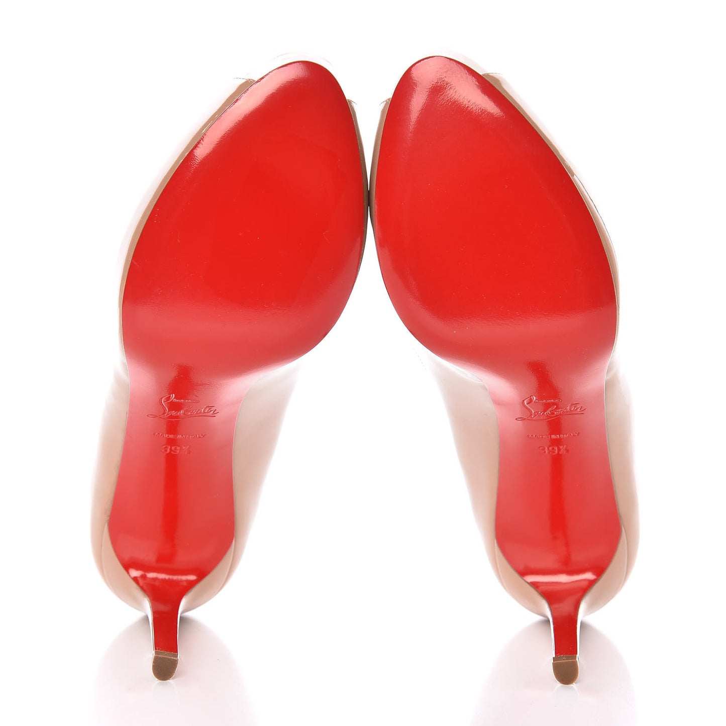 Patent No Matter 85 Pumps 39.5 Nude