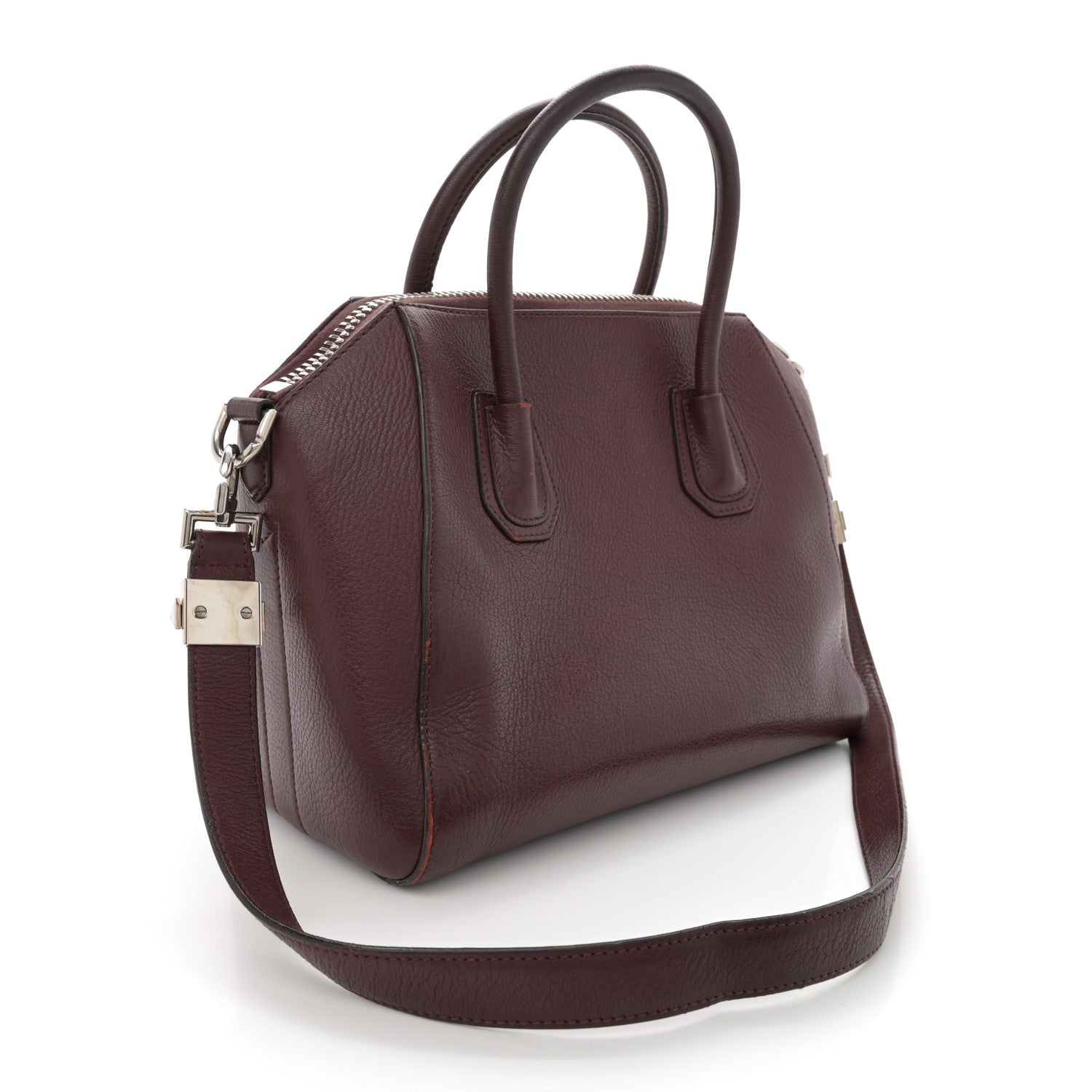 Givenchy Sugar Goatskin Small Antigona Oxblood 3 of 15