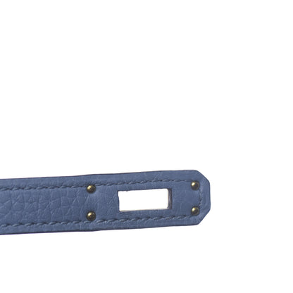 Hermes Togo Kelly Retourne 25 Azur 30 of 41