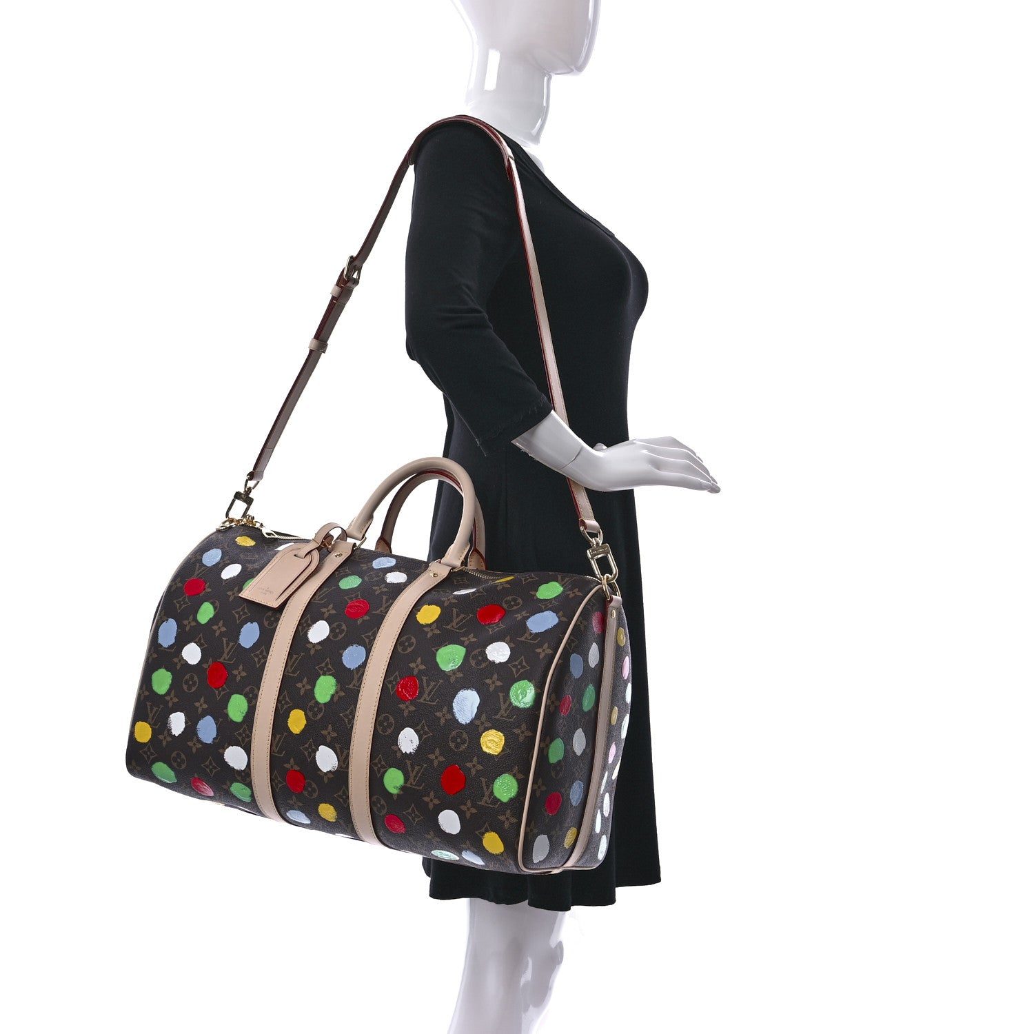 Louis Vuitton LV X YK Monogram Keepall Bandouliere 45 Multicolor 2 of 8