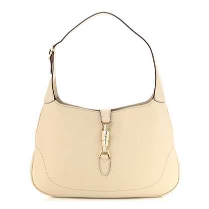 Gucci Calfskin Small Jackie O Hobo White 1 of 11