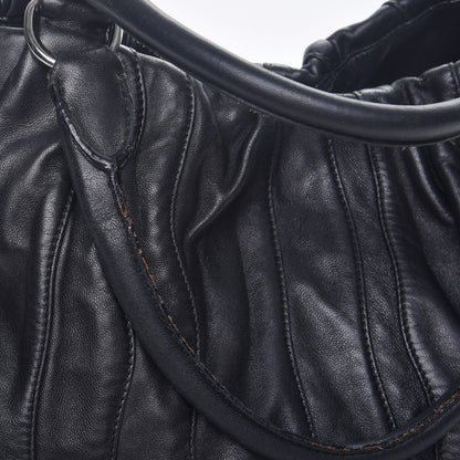 Prada Nappa Mordore Stripes Bag Nero Black 11 of 13