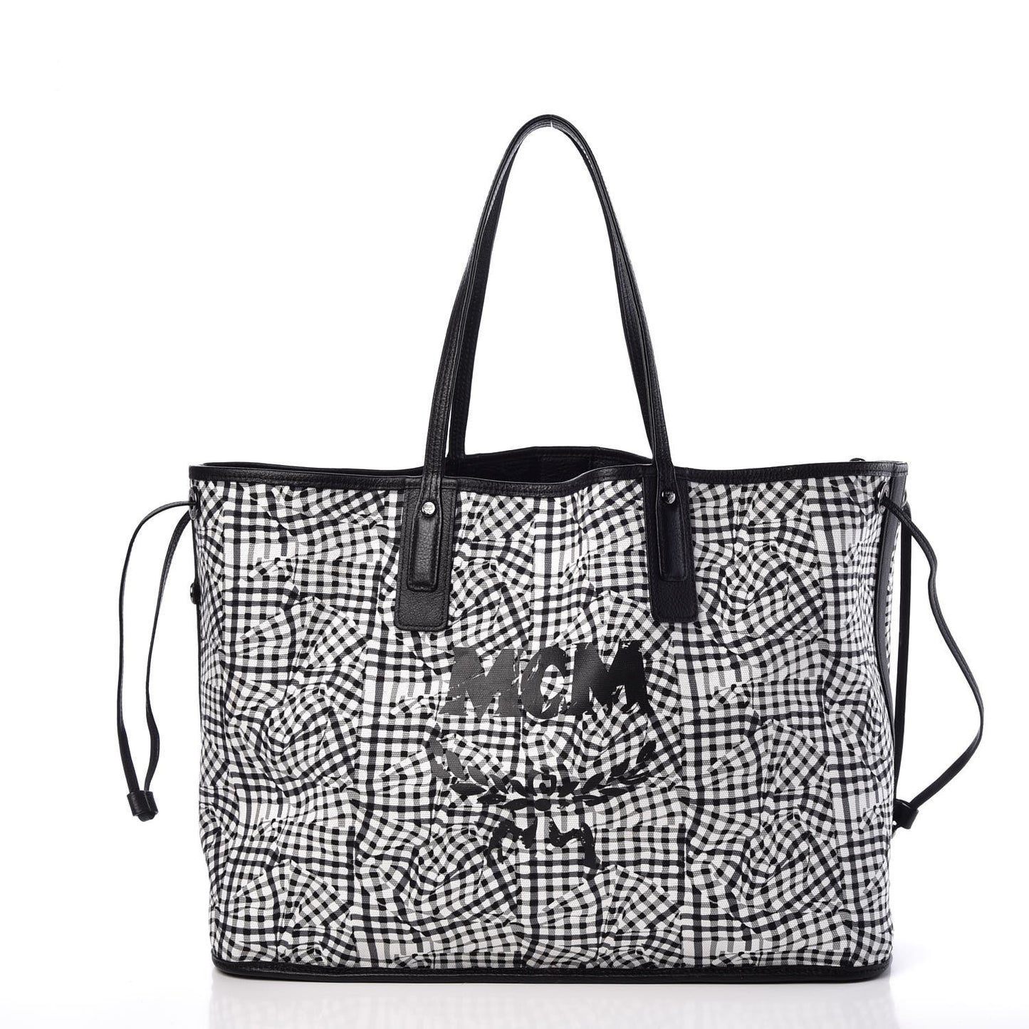 Visetos Large Liz Reversible Shopper Tote Black