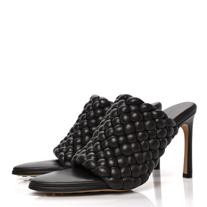 Bottega Veneta Nappa Padded Intreccio The Curve Sandals 37 Fondant 3 of 8