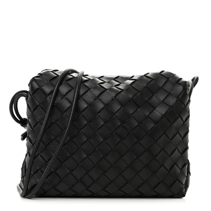 Bottega Veneta Nappa Intrecciato Small Loop Camera Bag Black 1 of 11