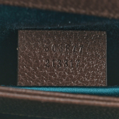 Gucci GG Supreme Monogram Web Small Ophidia Chain Shoulder Bag Brown 7 of 10