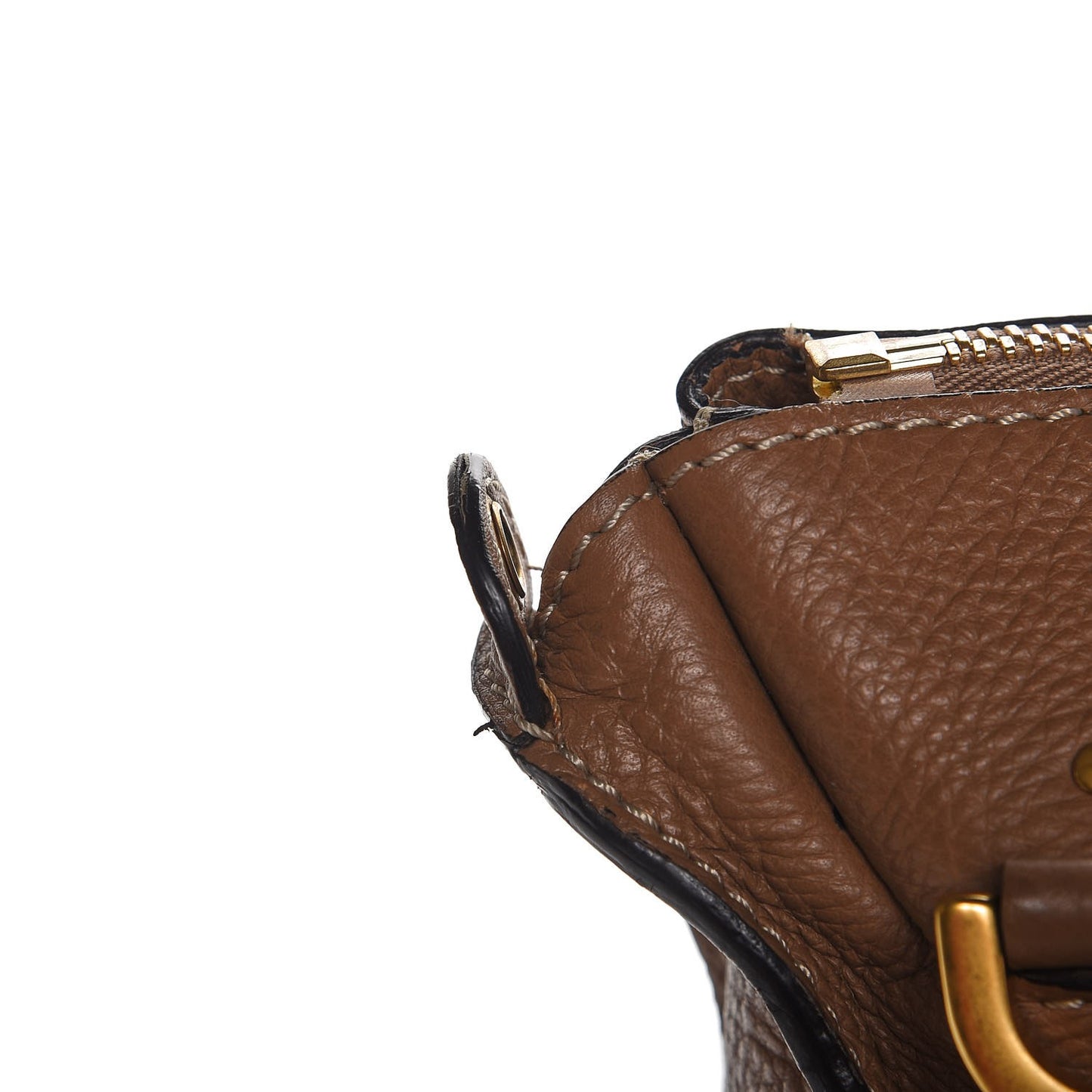 Calfskin Medium Marcie Satchel Nut