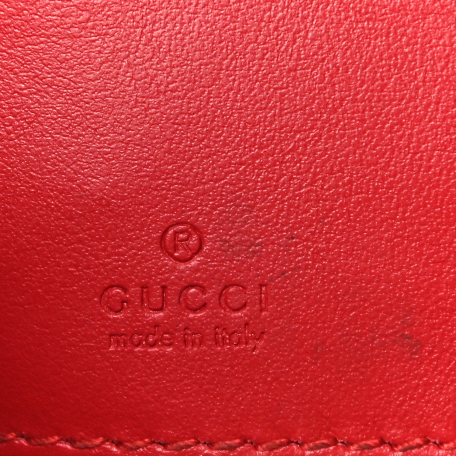 Gucci Calfskin Matelasse Mini GG Marmont 2.0 Bucket Bag Hibiscus Red 6 of 13