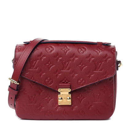 Louis Vuitton Empreinte Pochette Metis Cherry Berry 1 of 9