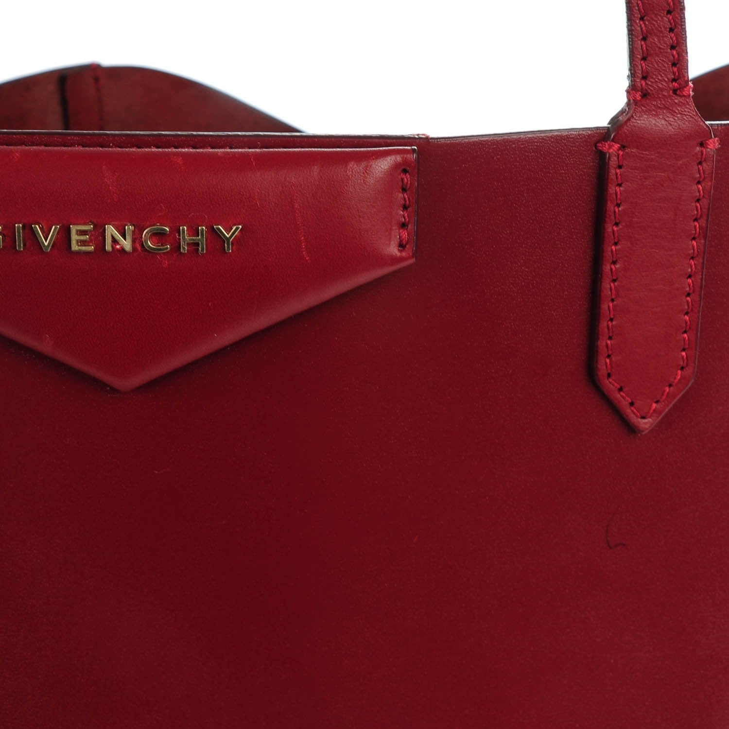 Givenchy Calfskin Medium Antigona Tote Bordeaux 7 of 7